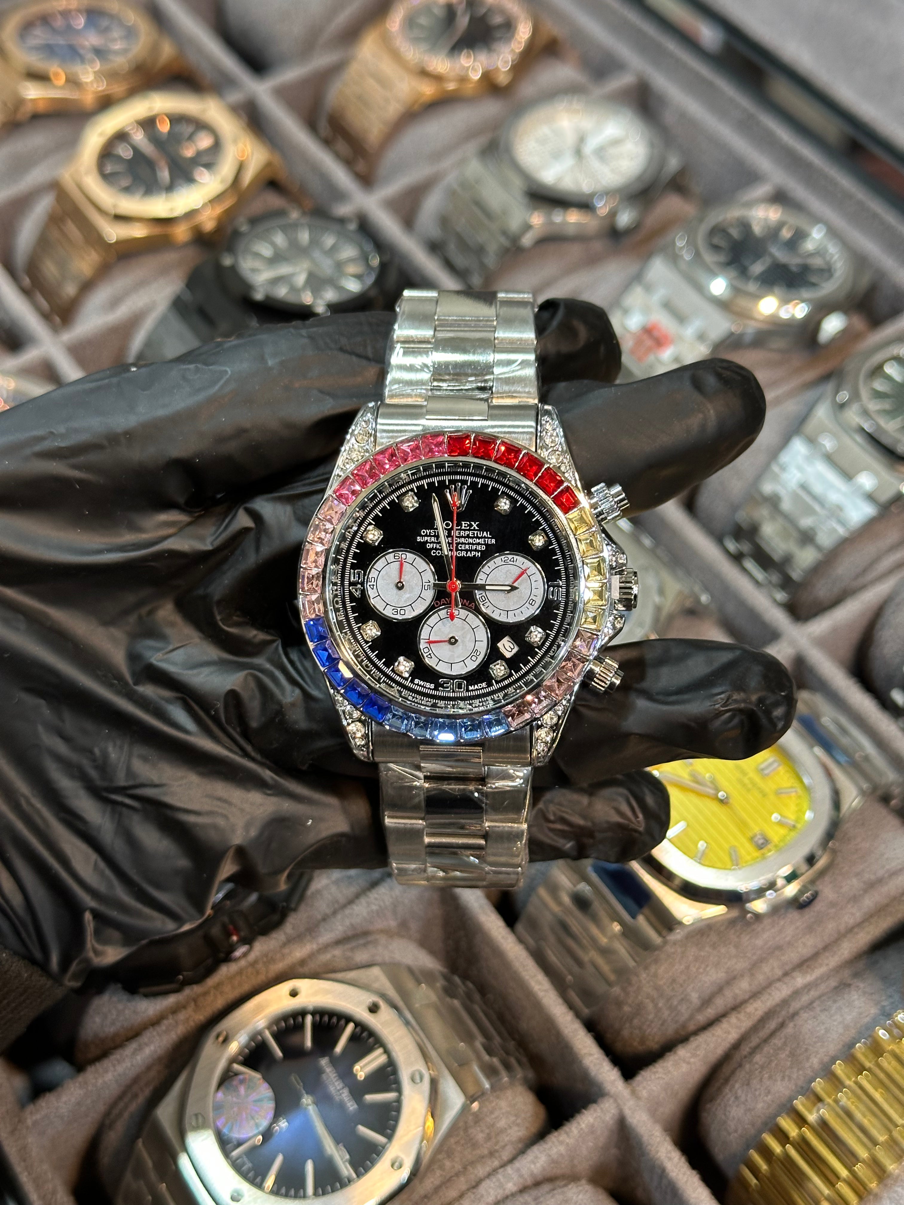 Daytona Rolex Watch with working chronograph
