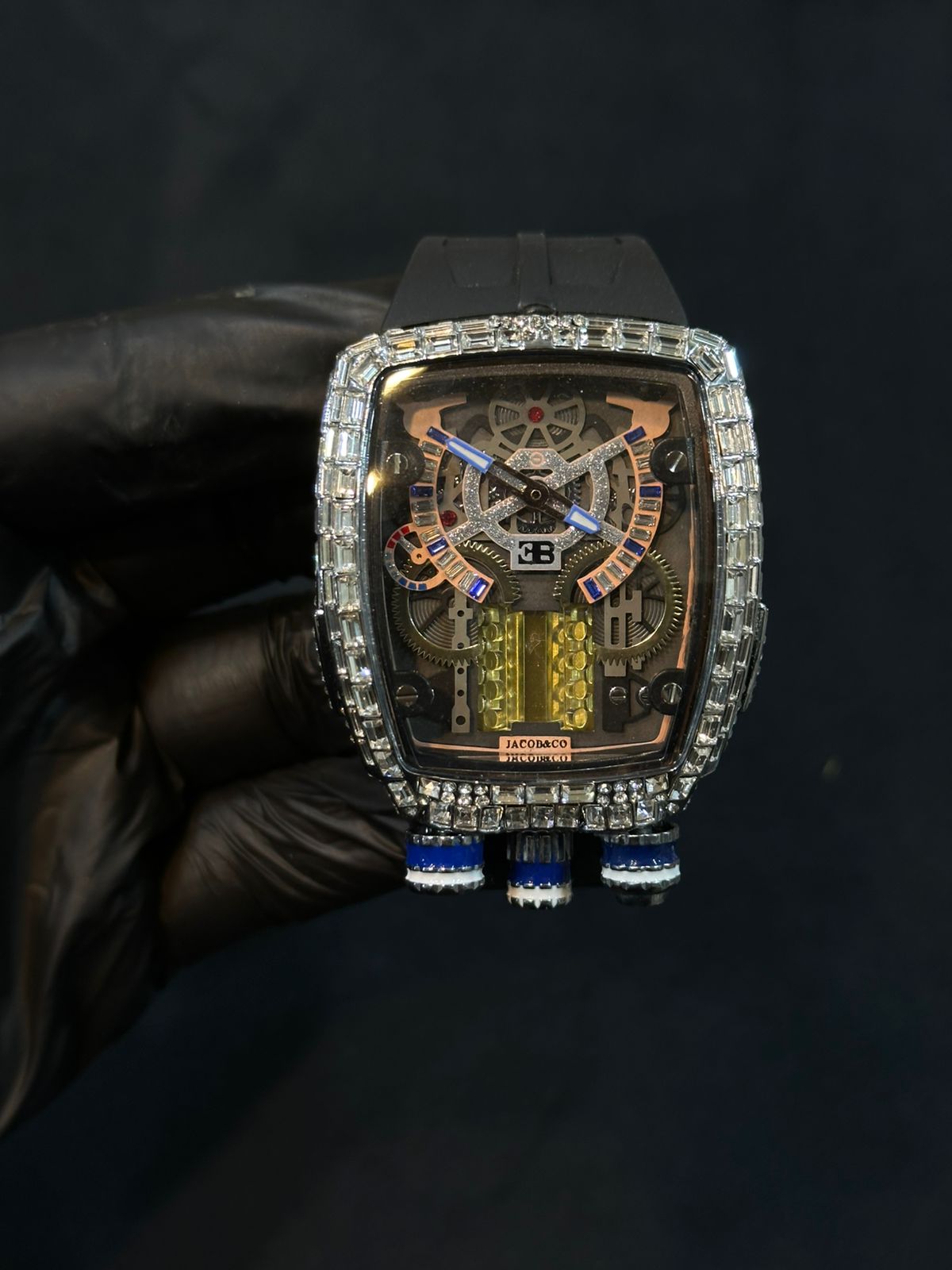 Silver Case Bugatti Watch